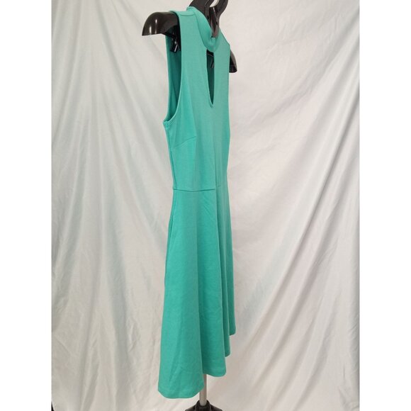 New York & Company Blue Keyhole A-line Mini Dress Size XS - Picture 3 of 8